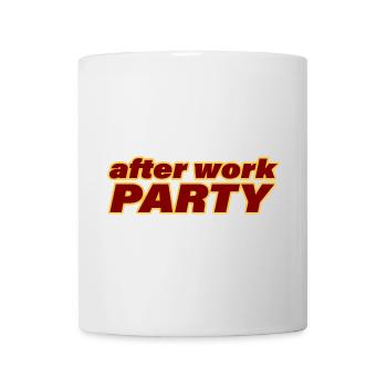 AFTER WORK PARTY - Tasse - Weiß - Vorne