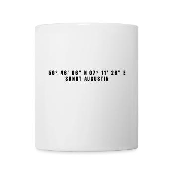 Sankt Augustin North Rhine-Westphalia Coordinates - Mug - white - Front