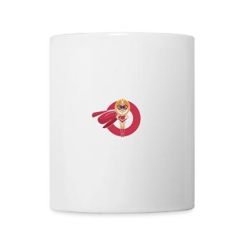 Superheldin Mama Empowerment Design - Tasse - Weiß - Vorne