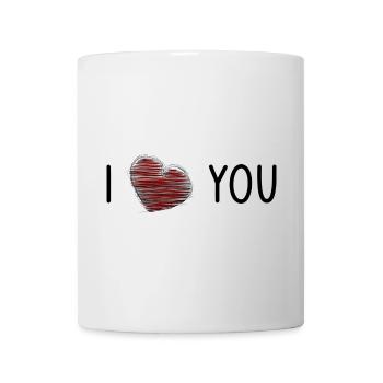LIEBE. WEIHNACHTEN. VALENTINSTAG. PAAR. GERADE VERHEIRATET. - Tasse - Weiß - Vorne