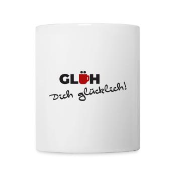 Glühwein - Tasse - Weiß - Vorne
