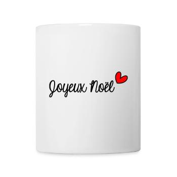CHRISTMAS. MERRY CHRISTMAS. MERRY CHRISTMAS. FIR. NATURE. - Mug - white - Front
