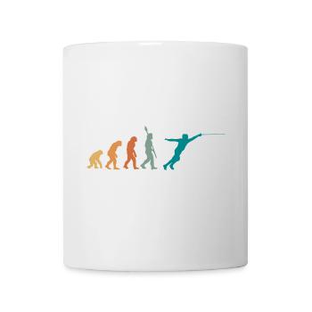 Evolution Retro Fencing - Mug - white - Front