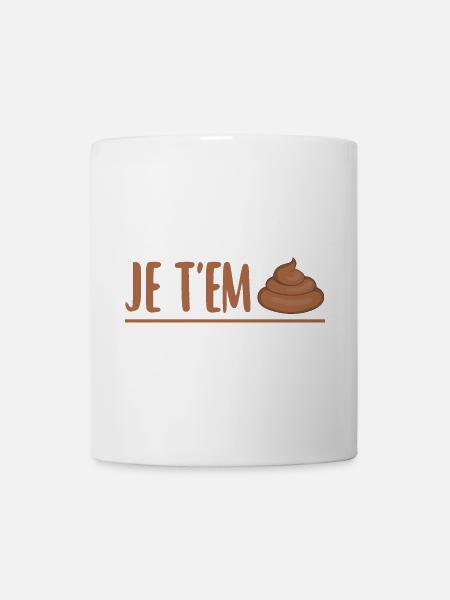 Du bist mir egal - Tasse - Weiß