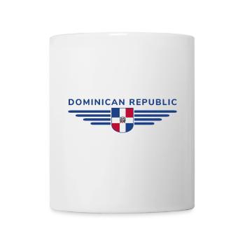 République dominicaine T-Shirt Design - Mug blanc - blanc - Devant