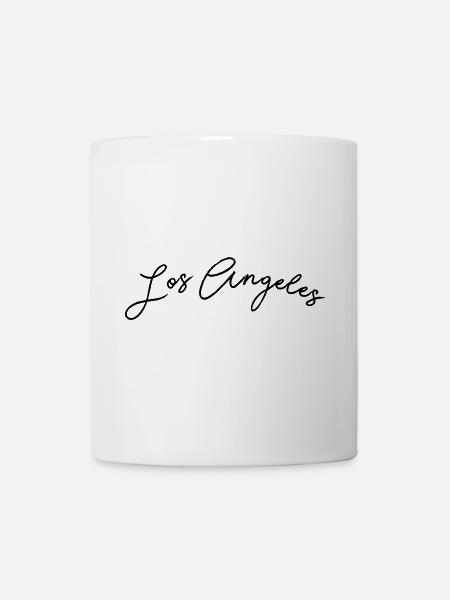 los angeles - Tasse - Weiß