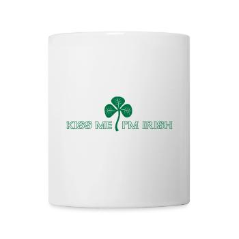 Kiss Me Im Irish - Mug - white - Front