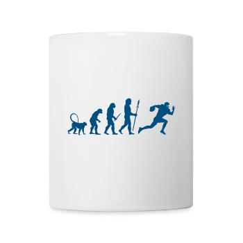 Development of a football player - Mug - white - Front
