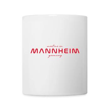 Mannheim T-Shirt – Perfekt für Fans & Liebhaber - Tasse - Weiß - Vorne