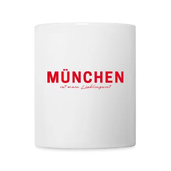 T-Shirt Munich – Joie de vivre bavaroise - Mug blanc - blanc - Devant