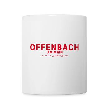 Offenbach T-Shirt – For real fans - Mug - white - Front