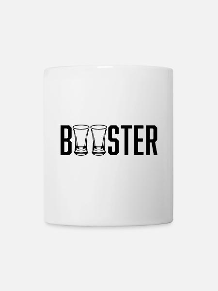 Schnaps Booster - Tasse - Weiß