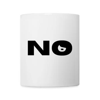 NO Nazis! - Tasse - Weiß - Vorne