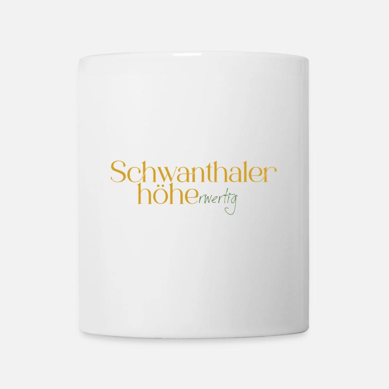 Schwanthalerhöhe Neon Gradient - Tasse - Weiß