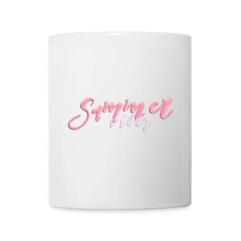 Summer Vibes – Neon Hand Lettering - Mug - white - Front
