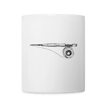 Fly fishing - Tasse - Weiß - Vorne