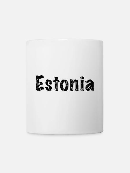Estonia - Tasse - Weiß