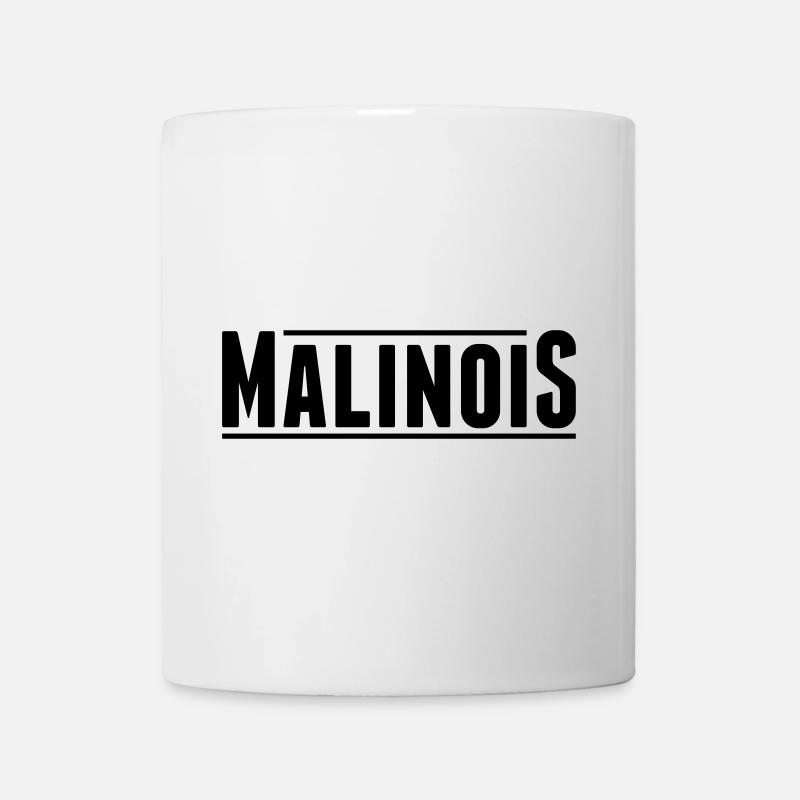 Malinois chiens chien chien sport belge - Mug blanc - blanc