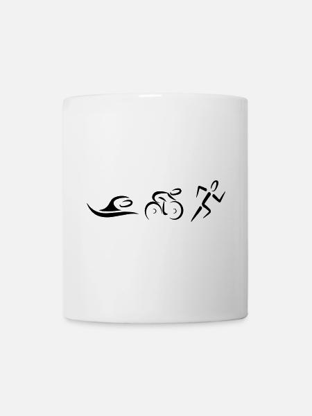 Triathlon - Tasse - Weiß