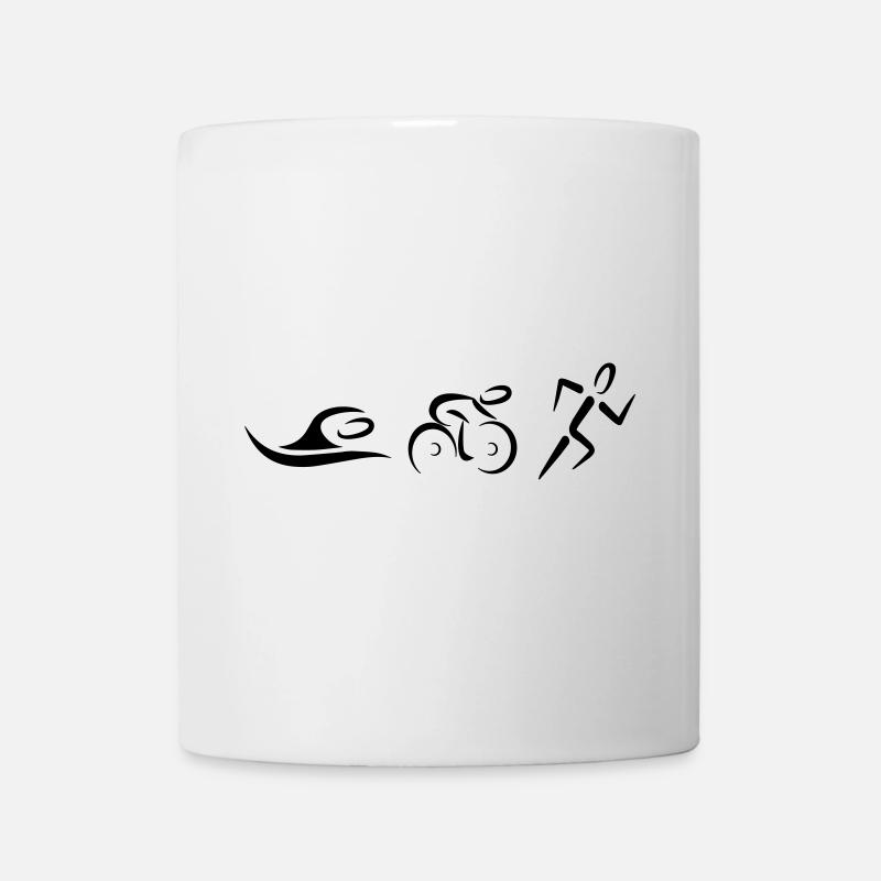 Triathlon - Mug blanc - blanc
