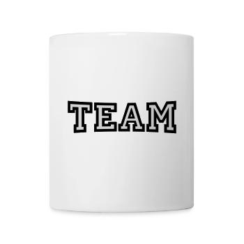 Team - Tasse - Weiß - Vorne