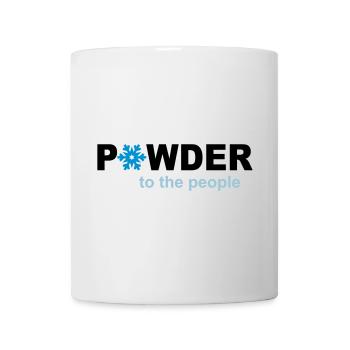 Schnee - Tasse - Weiß - Vorne