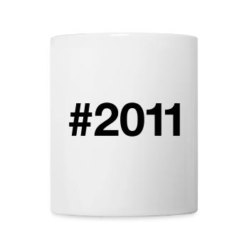 2011 Jahrgang 15 Jahre 15. Geburtstag - Tasse - Weiß - Vorne