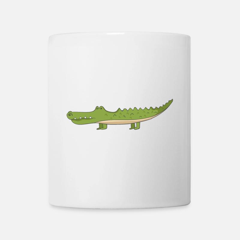 Crocodile - Mug blanc - blanc