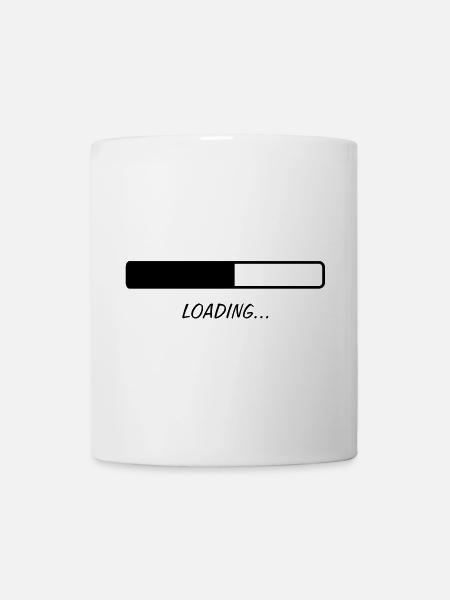 Loading ... - Mug - white