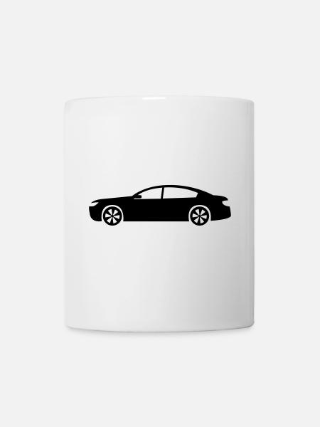 Auto - Tasse - Weiß
