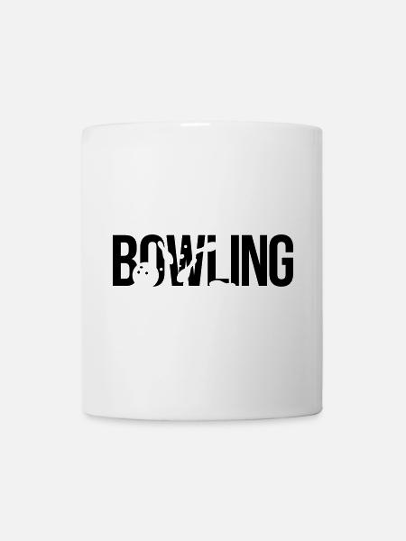 bowling - Kop/krus - hvid