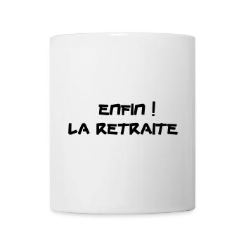 Endlich! Ruhestand - Tasse - Weiß - Vorne