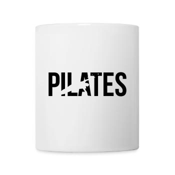 pilates - Mug blanc - blanc - Devant