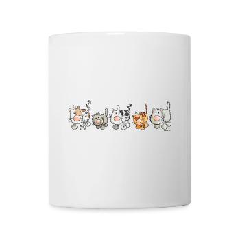 Chats drôles - Chat - Mug blanc - blanc - Devant