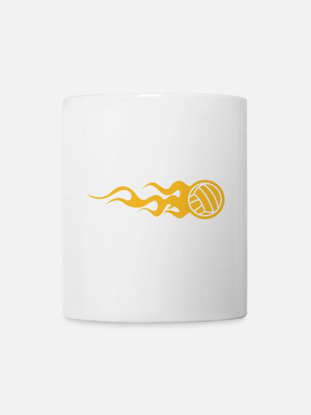 Volleyball - Tasse - Weiß