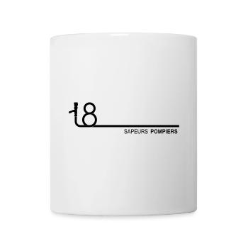 lance_18_3 - Mug blanc - blanc - Devant