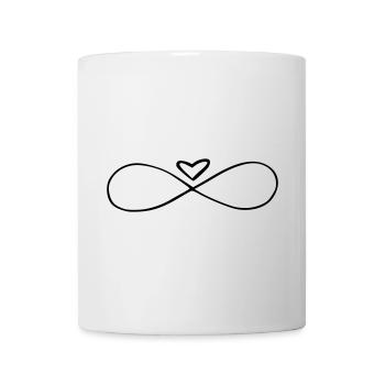 unendlich Liebe - Tasse - Weiß - Vorne