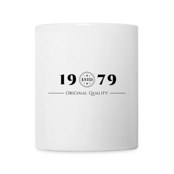 Sceau de qualité d'origine 1979 - Mug blanc - blanc - Devant