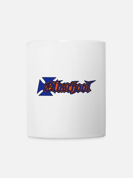 Old School - style - cool - Tasse - Weiß