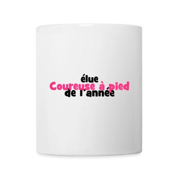 Course à Pied / Running / Jogging / Coureur - Mug blanc - blanc - Devant