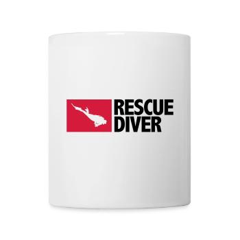 Rescue Diver - Tasse - Weiß - Vorne