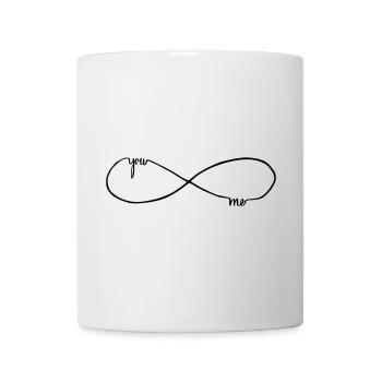 you and me forever - Tasse - Weiß - Vorne