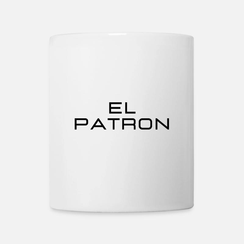 El Patron – Der Macher Look - Tasse - Weiß