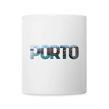Porto Skyline Cutout - Mug - white - Front