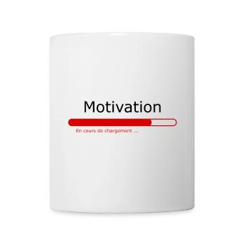 Motivation - Mug blanc - blanc - Devant