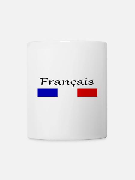 Tricolore Français - Mug blanc - blanc