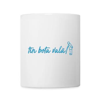 boîte bota valà - Mug blanc - blanc - Devant
