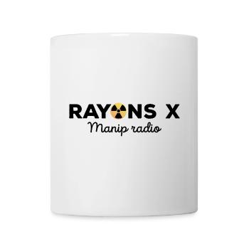 Rayons X Manip radio Danger Logo de Radiologie - Mug blanc - blanc - Devant