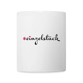 Einzelstück - Tasse - Weiß - Vorne