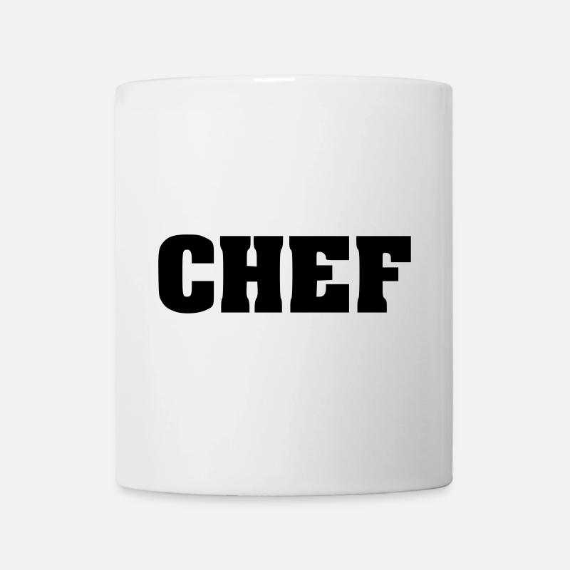 Chef Schriftzug, Boss, Leader, Capo - Tasse - Weiß